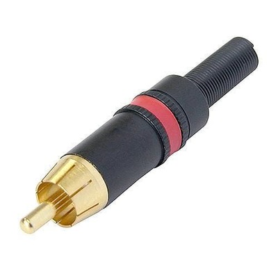 Rean NYS373-2 wtyk RCA na kabel czerwony