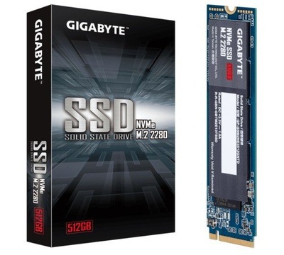 Gigabyte Dysk SSD NVMe 512GB M.2 2280 1700/1550MB/