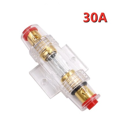1PCS CAR AUDIO REFIT FUSE HOLDER 4 AND 8 GAUGE WIRE WITH 60 AMP FUSE~2804