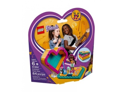 LEGO Friends 41354 - Pudełko w kształcie serca Andrei