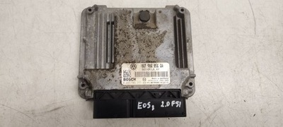 Блок керування бортовий комп'ютер двигуна vw eos 2,0 fsi фото №1