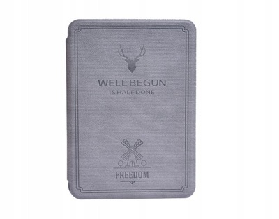 ETUI DO KINDLE Paperwhite 4 Pokrowiec DEER SZARY