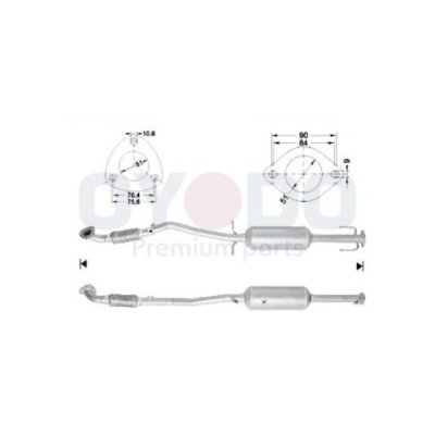 Фильтр частиц твердых к vauxhall astra astravan фото №1