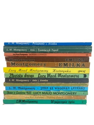 Lucy Maud Montgomery Zestaw 13 książek