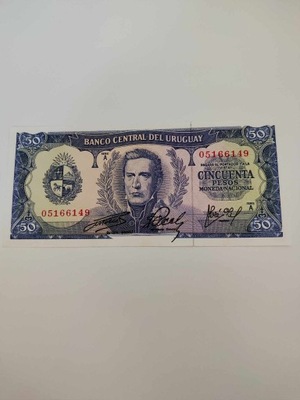 Urugwaj - 50 Pesos - UNC
