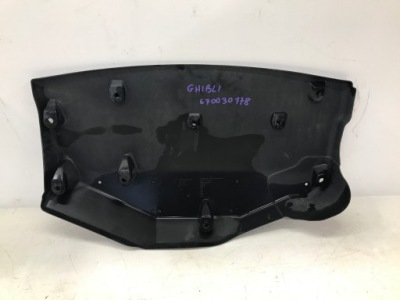 Maserati ghibli iii защита подвеска плита задняя фото №1