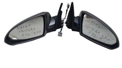Дзеркало зовнішнє праве ліва nissan primera 12p фото №1