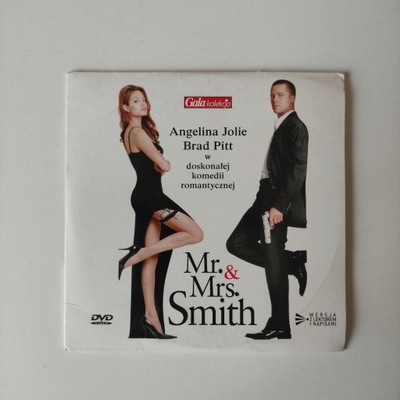 MR & MRS SMITH - Brad Pitt - Angelina Jolie - DVD -