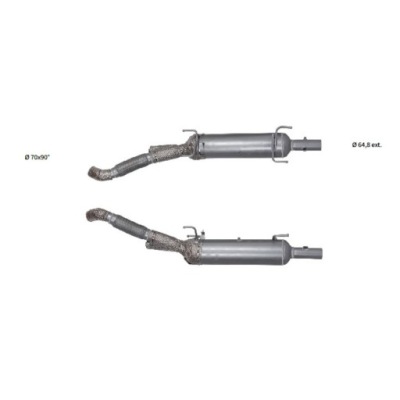 Dpf citroen jumper bus & peugeot boxer 2.0 bluehdi od 2015- фото №1