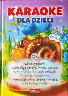 Karaoke dla dzieci + CD/DVD Praca zbiorowa