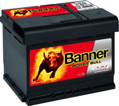 Акумулятор banner power bull 12v 62ah 550a p6219 фото №1