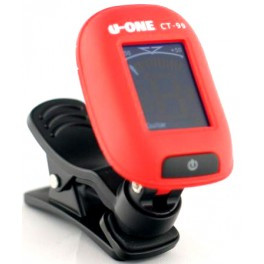 U-One CT-99 RED Tuner Stroik gitarowy Tuner