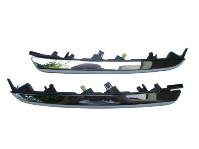 Mazda 2 dj молдинг бампера хром перед ліва d43n-50102 oryg фото №1