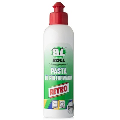 BOLL pasta do polerowania RETRO 250ml butelka