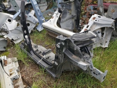 Поріг стійку  правий чверть перед права renault twingo iii фото №1