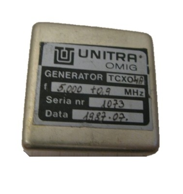 Generator kwarcowy „Omig” TCXO-4A