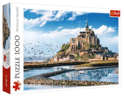 Puzzle 1000 el. Mont Saint - Michel, Francja Trefl