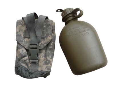 MANIERKA NA WODE 1QT BIDON POKROWIEC MOLLE ACU UCP US ARMY