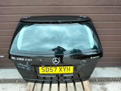 Кришка багажника скло задня mercedes ml w164 колір c197 lata 2005-2008 фото №1