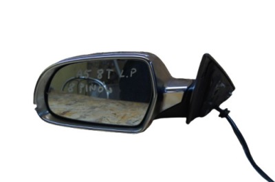 Дзеркало ліва audi a5 s5 8t lift 8 pin хром 5d фото №1