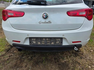 PARAGOLPES PARTE TRASERA TRASERO ALFA ROMEO GIULIETTA VR.296/A COMPUESTO Z SENSORES BUEN ESTADO  