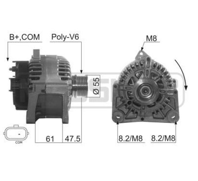 ERA GENERATORIUS MESSMER RENAULT 