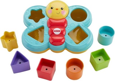 FISHER PRICE MOTYLEK SORTER KSZTAŁTÓW CDC22