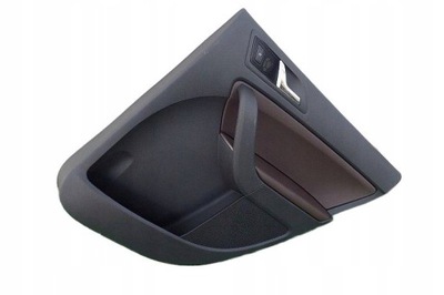 Обшивка дверь правый задняя skoda yeti кожа 5l0867210 фото №1