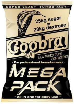 Drożdże gorzelnicze Coobra Mega Pack 100L Bimber 5