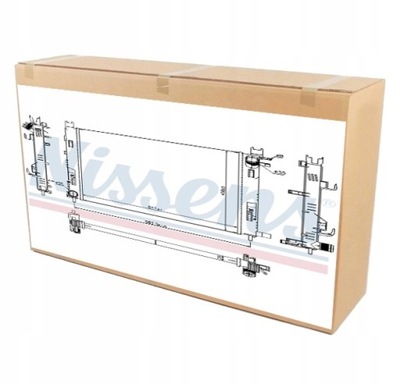 Радіатор двигуна wody рідина охолоджуючий do renault duster 2.0 фото №1