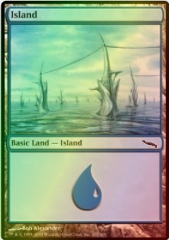 MTG Island V.2 #292, FOIL (MRD) - stan GD