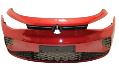 Vw id.4 gtx бампер передний 6 pdc решётка радиатора led фото №1