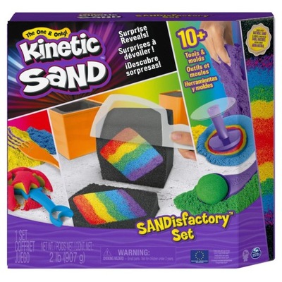 Kinetic Sand - Piasek kinetyczny Zestaw Wytwórnia