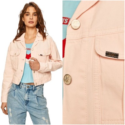 LEE CROPPED JACKET DAMSKA KURTKA JEANSOWA S