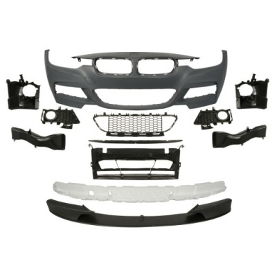 Бампер перед bmw 3 f30 f80 f31 11-19 фото №1