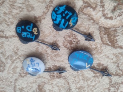 Заглушка фаркоп бампера перед meriva b 13267704 фото №1