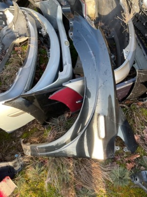 Ssangyong actyon 06-12 крила лівий перед оригінал фото №1