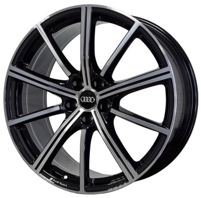 JUODI RATLANKIO AUDI Q5 A6 C8 ALLROAD A6 C8 A8 D4 D5 20 COLIŲ 5X112 