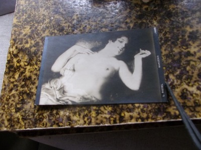 pocztówka erotyczna MARZENIA 1900