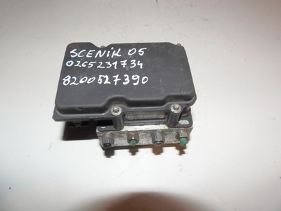 Насос abs гальмівна renault scenic ii 0265231734 8200527390 фото №1