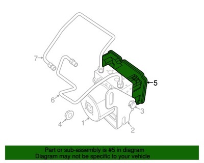 Модуль блок управления abs dodge durango фото №1