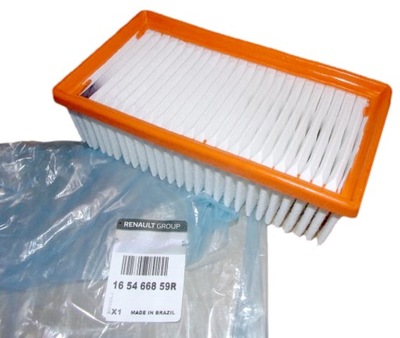 Новый оригинальный фильтр воздуха renault dacia sandero duster 165466859r фото №1