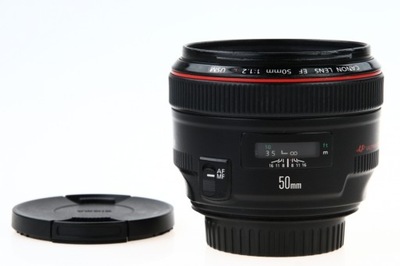 Obiektyw Canon 50mm f/1.2 L USM idealny stan - InterFoto 50/1.2