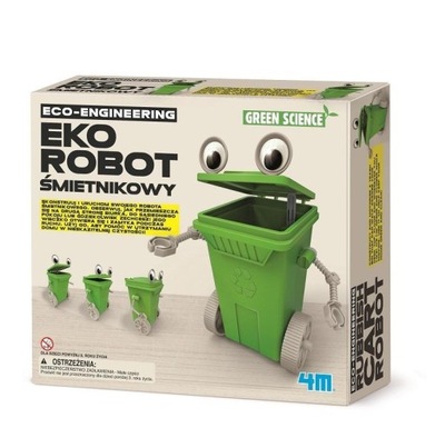 Green Science - Eko robot śmietnikowy 4M