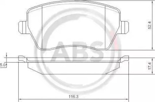 ZAPATAS DE FRENADO NISSAN MICRA 03-  