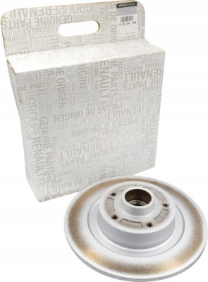 Renault scenic iv диск гальмівна задня оригінал фото №1