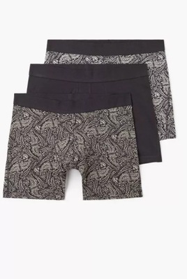 3PAK BOKSEREK H&M MID TRUNKS XL