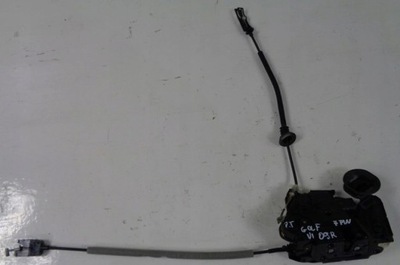 Vw golf vi 09 r замок дверь правый задняя eu 7-pin фото №1