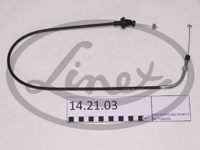 LINEX 14.21.03 ТРОС ГАЗА FIAT PUNTO 55/60/75 07.96-