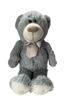 SMIKI maskotka Miś niebiesko szary 52cm